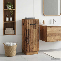 Bathroom Storage Cainet HOORN 30 x 31 x 77 cm Old wood