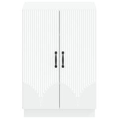 vidaXL Shoe Cabinet HOORN 59.5 x 39.5 x 87 cm Engineered Wood White 4