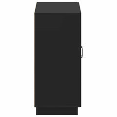 vidaXL Shoe Cabinet HOORN 59.5 x 39.5 x 87 cm Engineered Wood Black 5