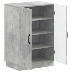 vidaXL Shoe Cabinet HOORN 59.5 x 39.5 x 87 cm Engineered Wood 3