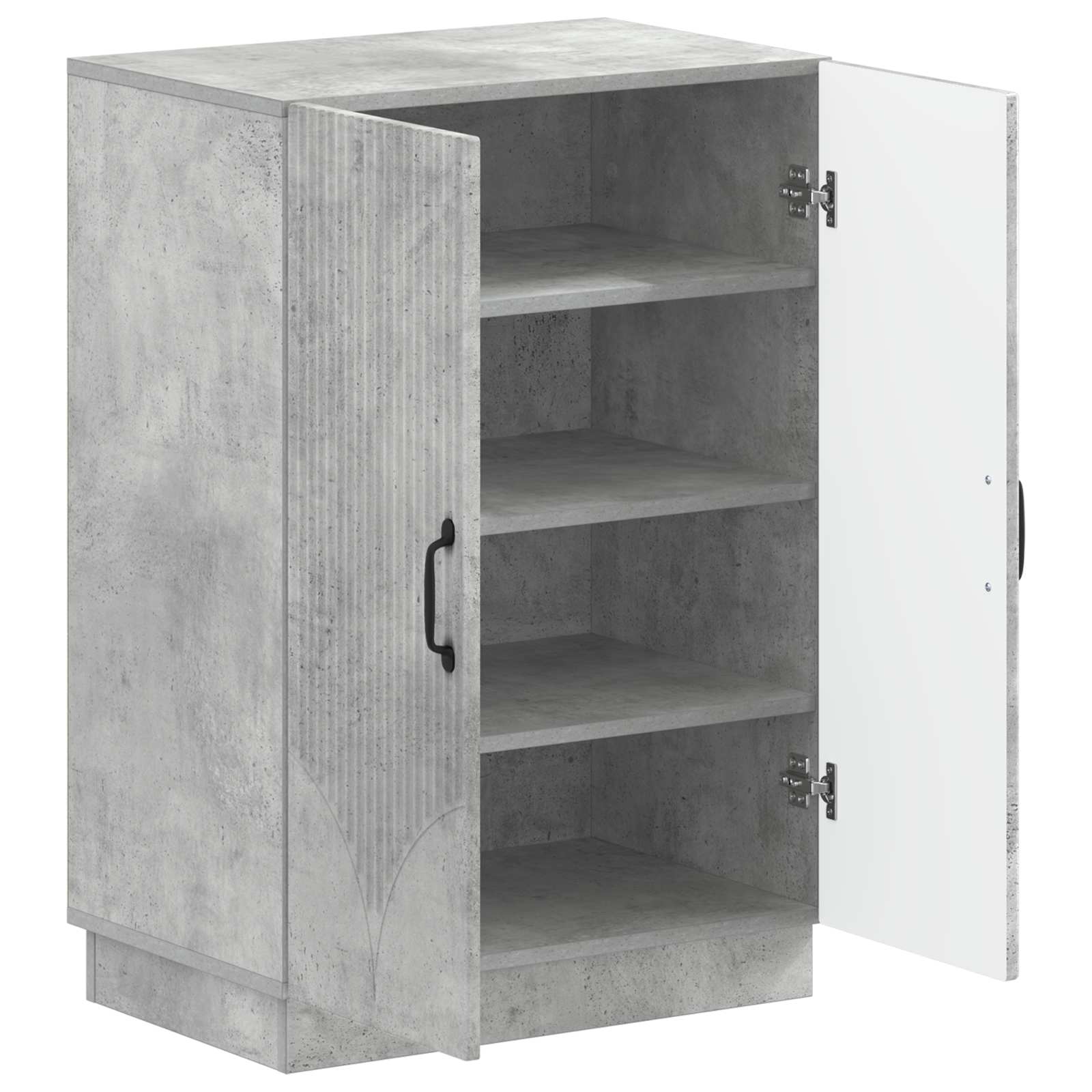vidaXL Shoe Cabinet HOORN 59.5 x 39.5 x 87 cm Engineered Wood 3