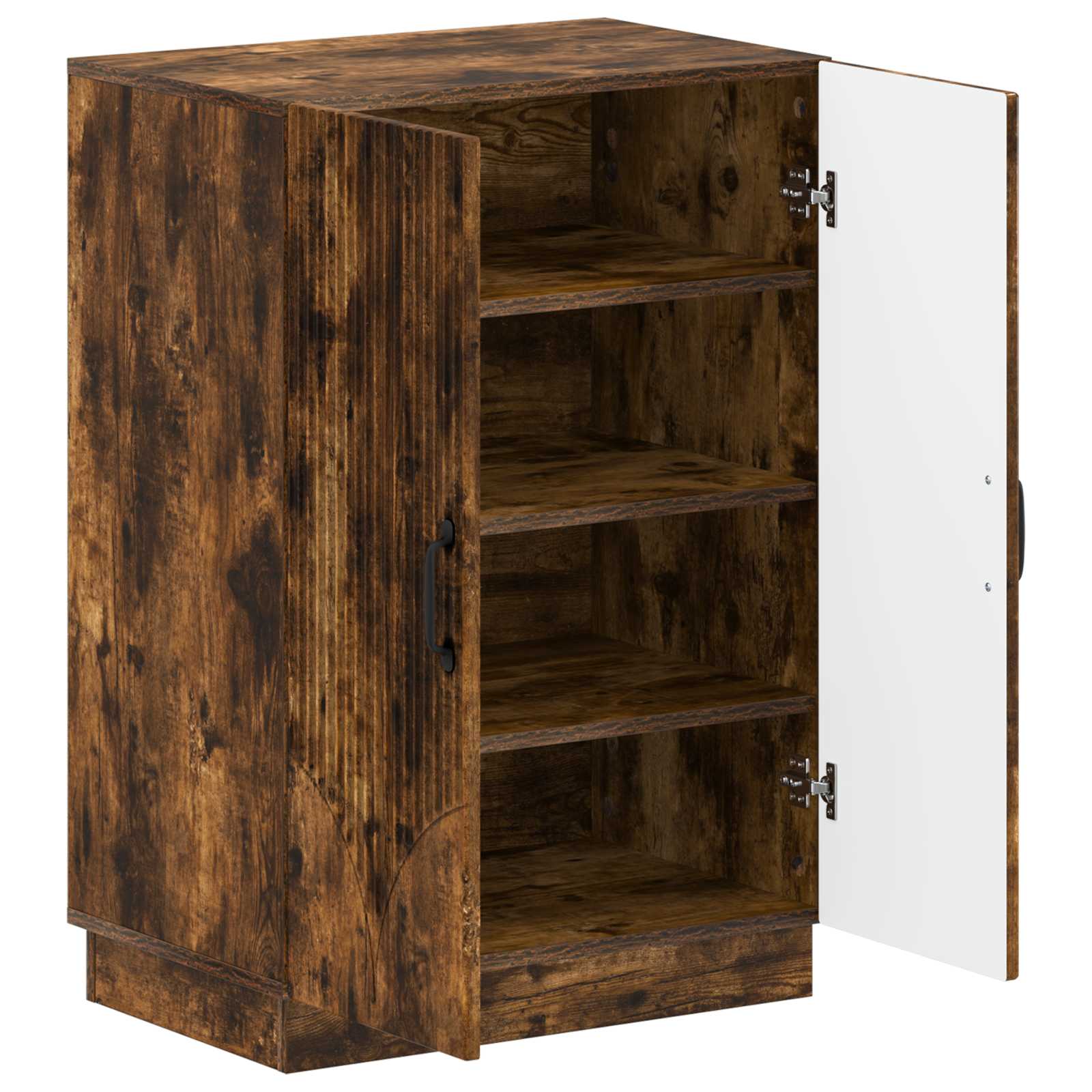vidaXL Shoe Cabinet HOORN 59.5 x 39.5 x 87 cm Engineered Wood 3