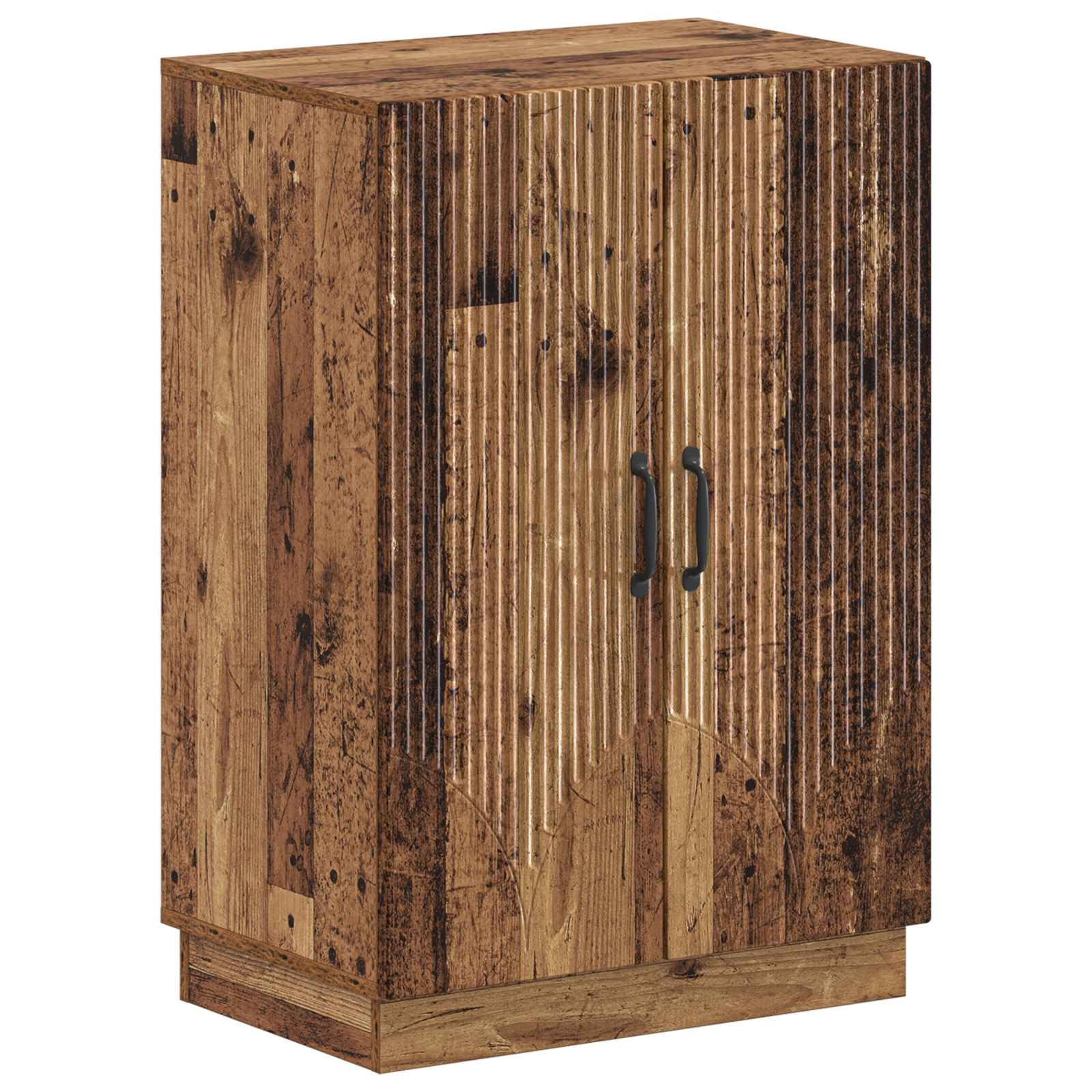 vidaXL Shoe Cabinet HOORN 59.5 x 39.5 x 87 cm Engineered Wood Old Wood 2