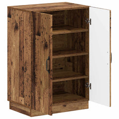 vidaXL Shoe Cabinet HOORN 59.5 x 39.5 x 87 cm Engineered Wood Old Wood 3