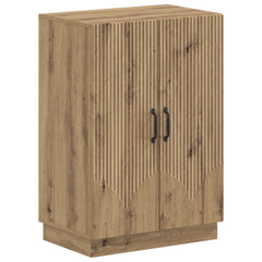 vidaXL Shoe Cabinet HOORN 59.5 x 39.5 x 87 cm Engineered Wood 2