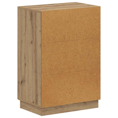 vidaXL Shoe Cabinet HOORN 59.5 x 39.5 x 87 cm Engineered Wood 6