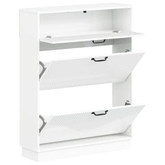 vidaXL Shoe Cabinet HOORN 78 x 24 x 100 cm Engineered Wood 3