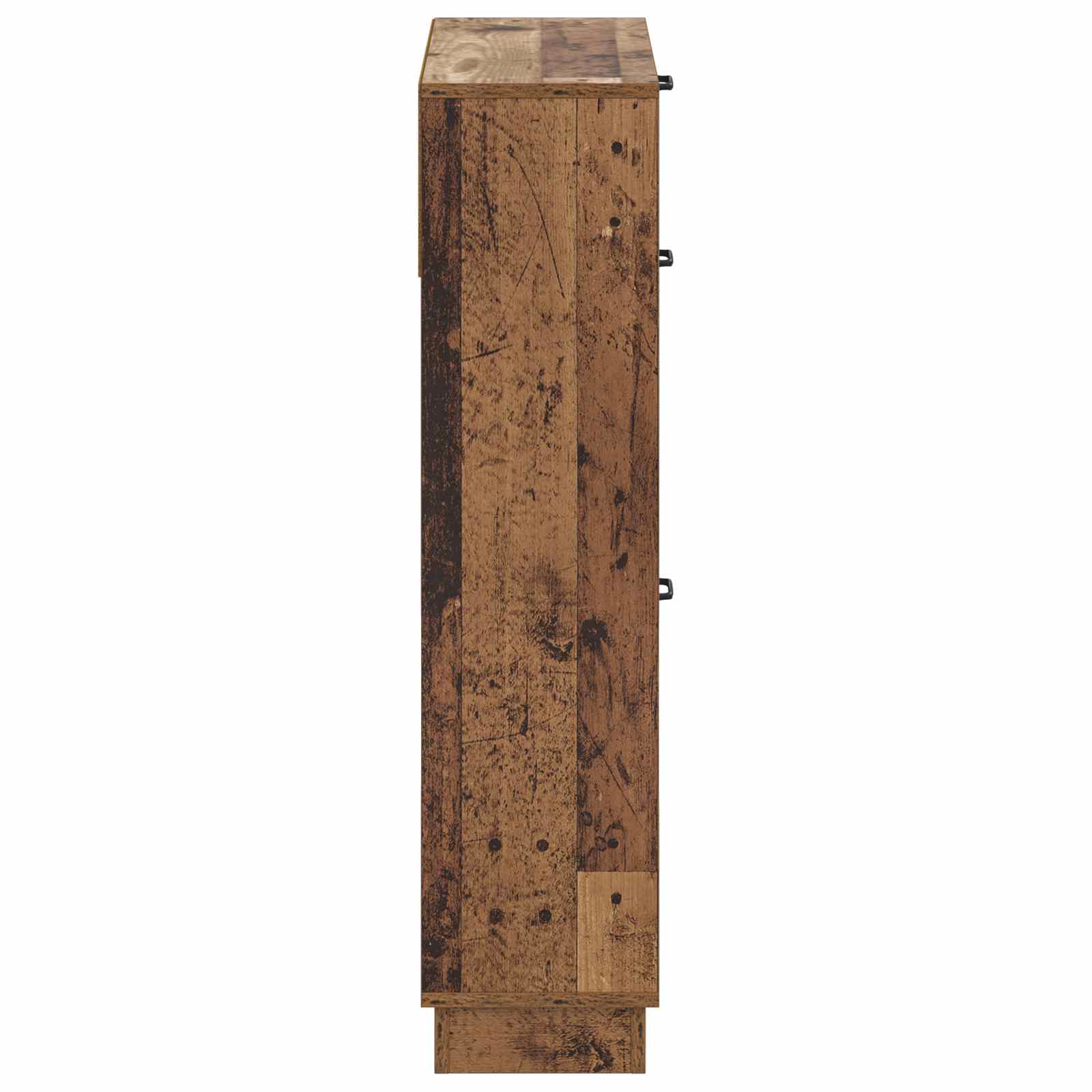 vidaXL Shoe Cabinet HOORN 78 x 24 x 100 cm Engineered Wood Old Wood 5