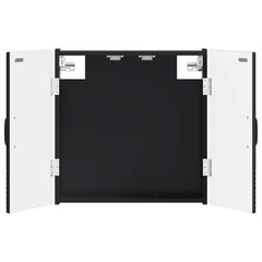 vidaXL Dartboard Cabinet HOORN Black 52.5 x 10.5 x 53.5 cm 2