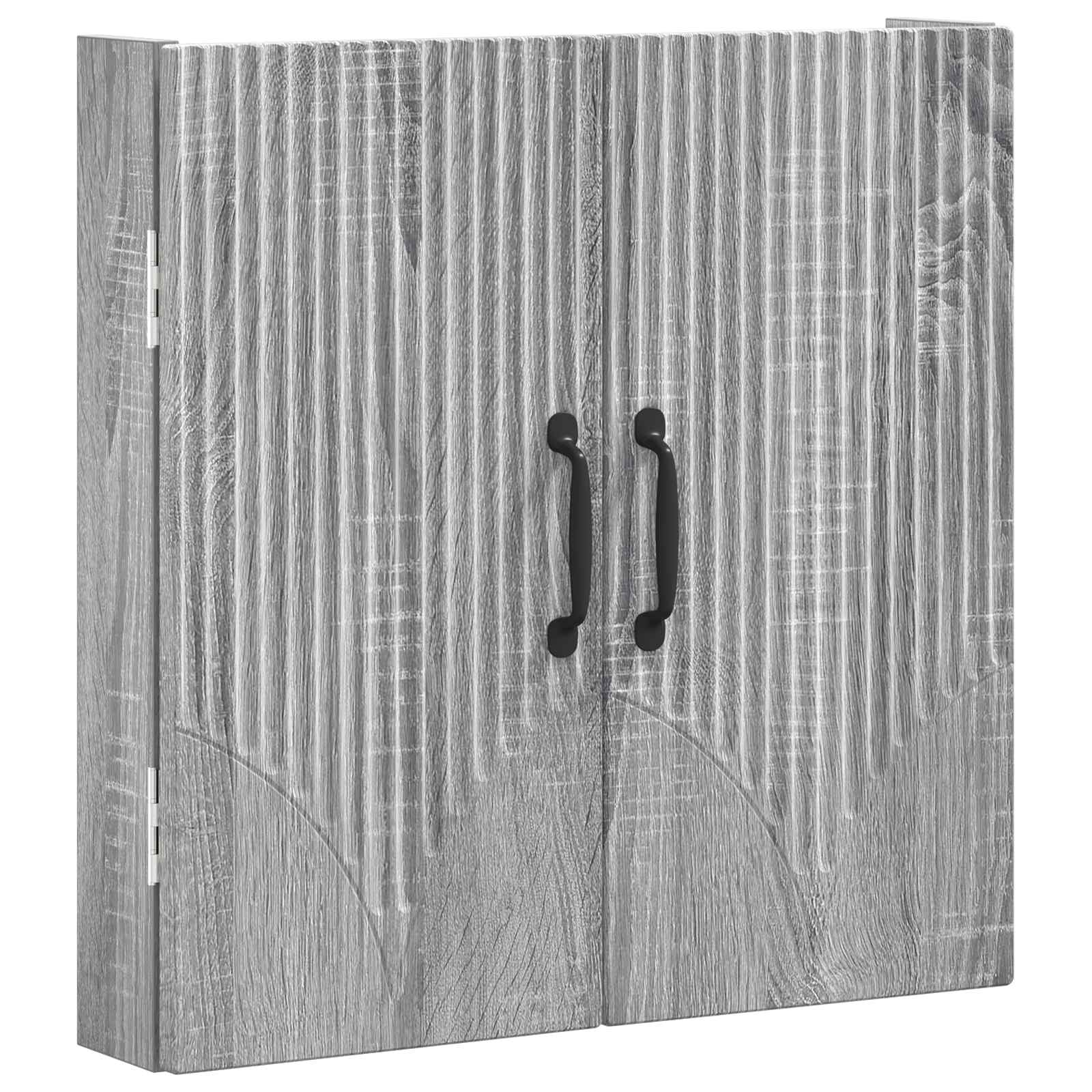 vidaXL Dartboard Cabinet HOORN Grey Sonoma 52.5 x 10.5 x 53.5 cm 4