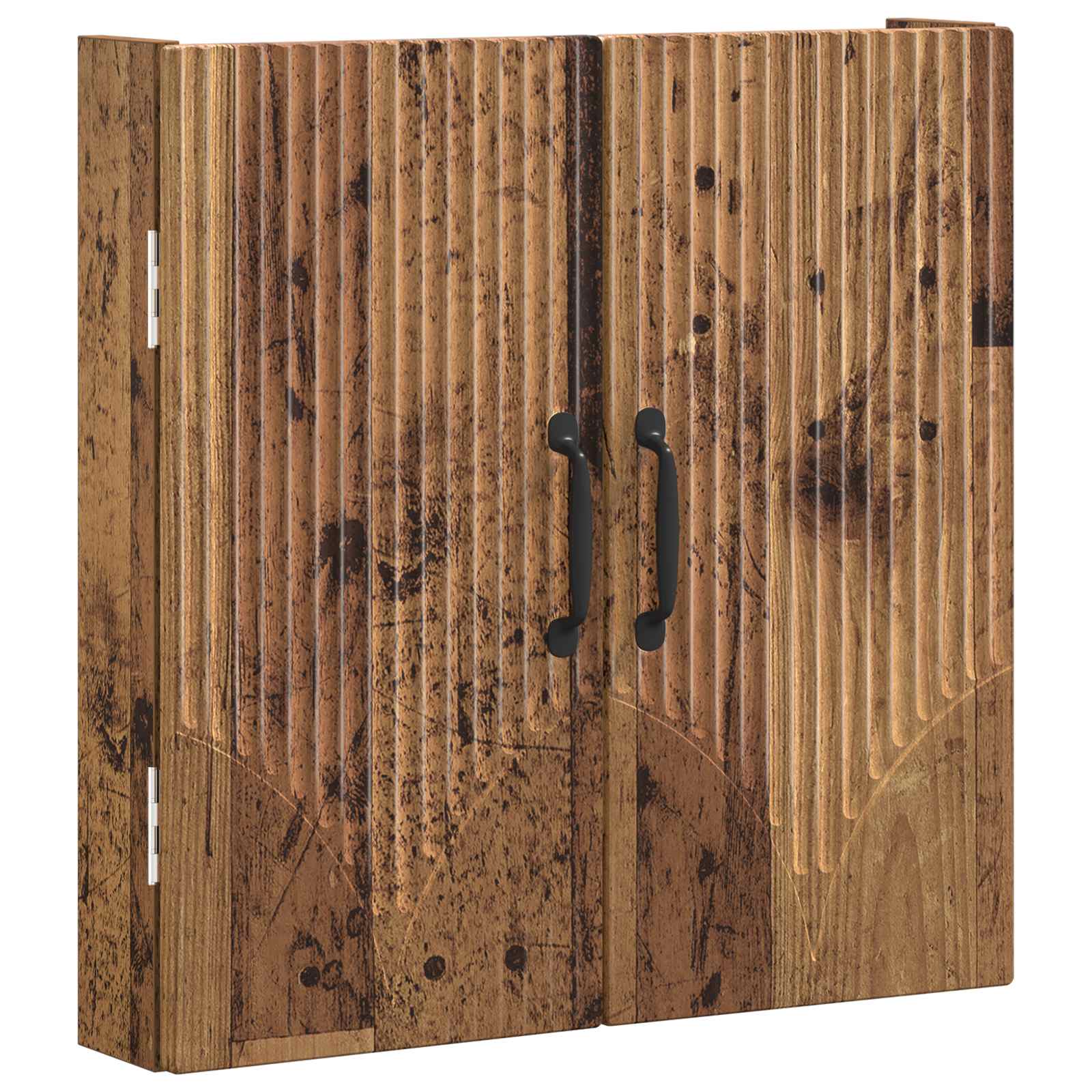 vidaXL Dartboard Cabinet HOORN Old Wood 52.5 x 10.5 x 53.5 cm 4