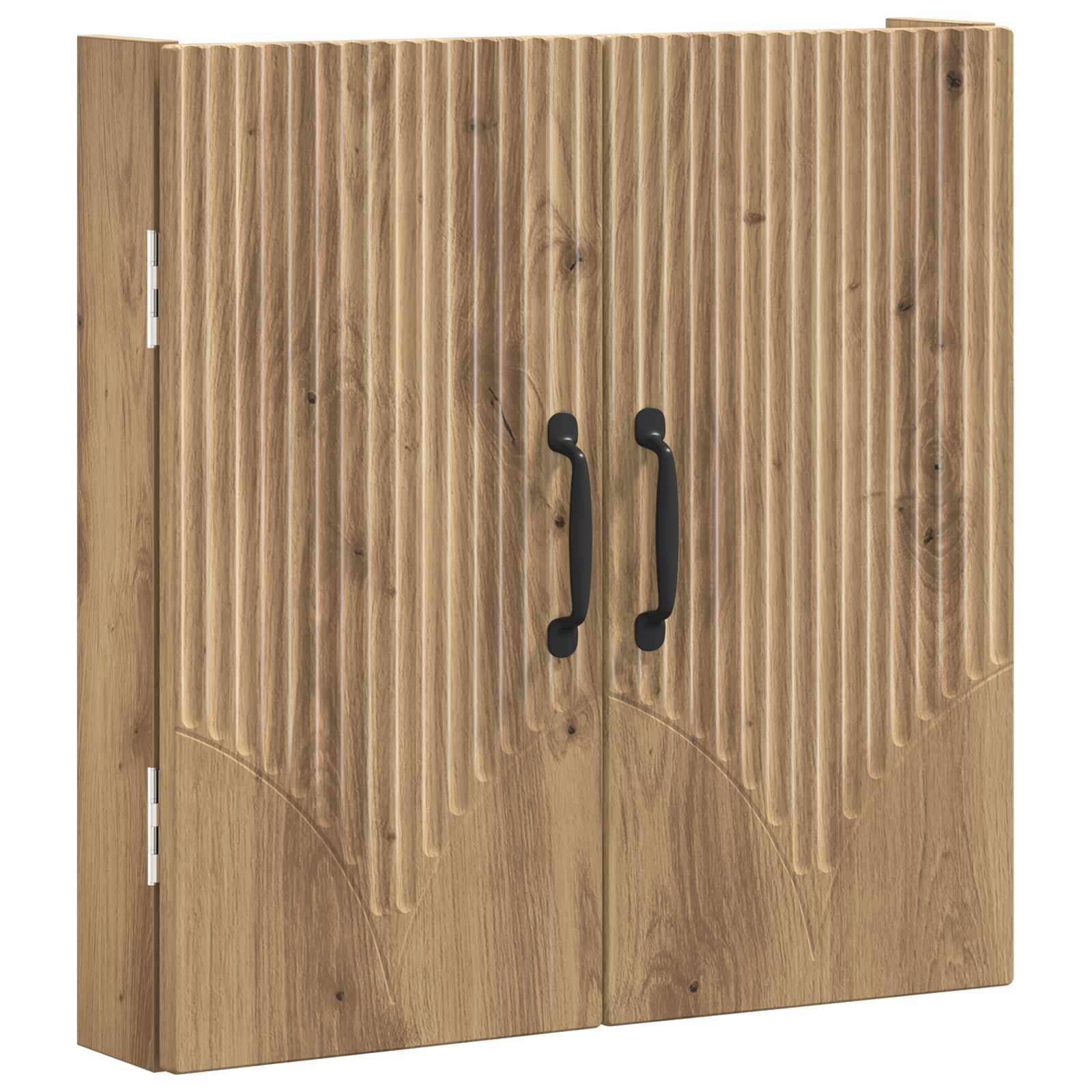 vidaXL Dartboard Cabinet HOORN Artisan Oak 52.5 x 10.5 x 53.5 cm 4