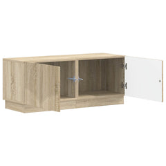 vidaXL TV Cabinet Sonoma Oak Engineered Wood 3