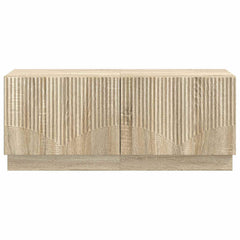 vidaXL TV Cabinet Sonoma Oak Engineered Wood 5