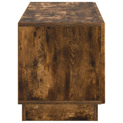 vidaXL TV Cabinet Smoked Oak Engineered Wood 6