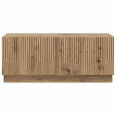 vidaXL TV Cabinet Artisan Oak Engineered Wood 5