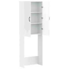 Toilet Cabinet HOORN 66 x 25.5 x 190 cm White