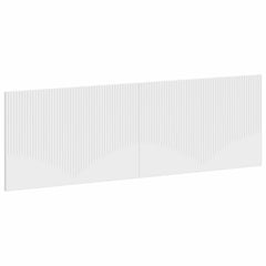 vidaXL Wall-Mounted Headboard HOORN White Engineered Wood 2