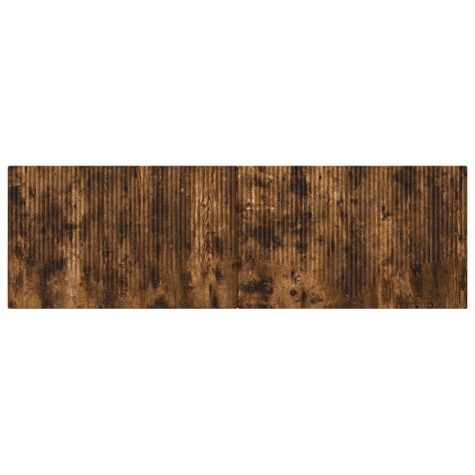 vidaXL Wall-Mounted Headboard HOORN Smoked Oak Engineered Wood 3