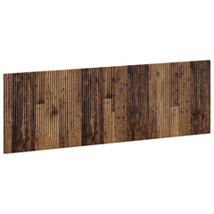 vidaXL Wall-Mounted Headboard HOORN Old Wood Engineered Wood 2