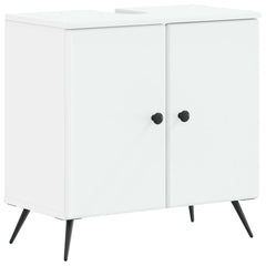 vidaXL Bathroom Sink Cabinet BREDA White 59.5 x 31.5x 59 cm 2