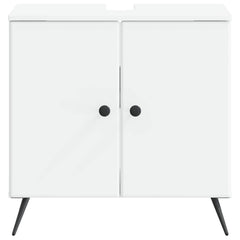 vidaXL Bathroom Sink Cabinet BREDA White 59.5 x 31.5x 59 cm 4