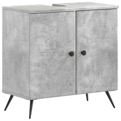 vidaXL Bathroom Sink Cabinet BREDA Concrete Grey 59.5 x 31.5x 59 cm 2