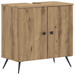 vidaXL Bathroom Sink Cabinet BREDA Artisan Oak 59.5 x 31.5x 59 cm 2