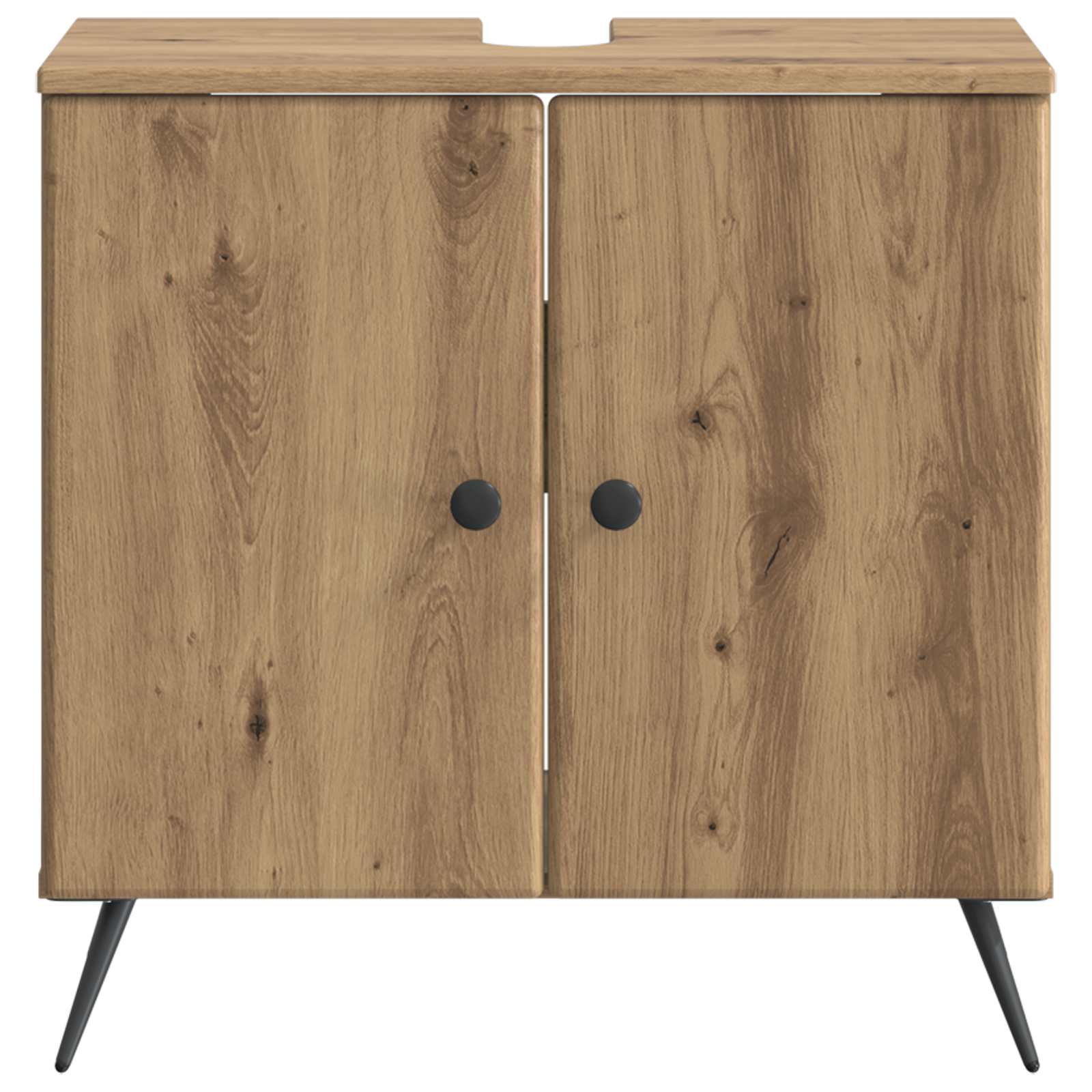 vidaXL Bathroom Sink Cabinet BREDA Artisan Oak 59.5 x 31.5x 59 cm 4