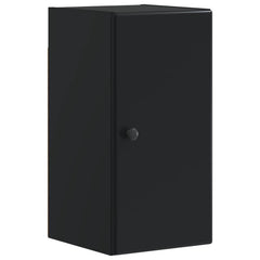 vidaXL Bathroom Wall Cabinet BREDA Black 30 x 31 x 59 cm 2