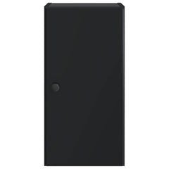 vidaXL Bathroom Wall Cabinet BREDA Black 30 x 31 x 59 cm 4