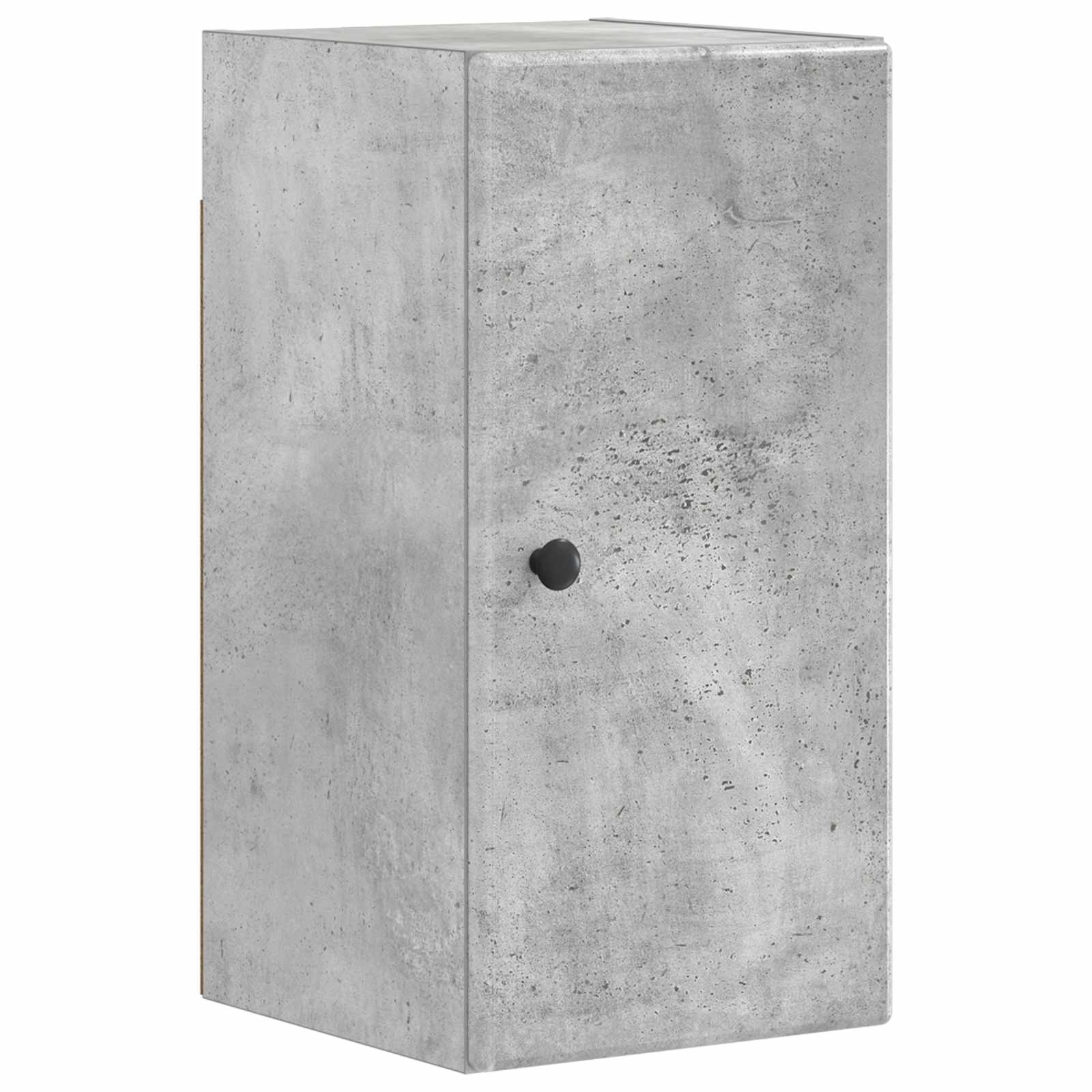 vidaXL Bathroom Wall Cabinet BREDA Concrete Grey 30 x 31 x 59 cm 2