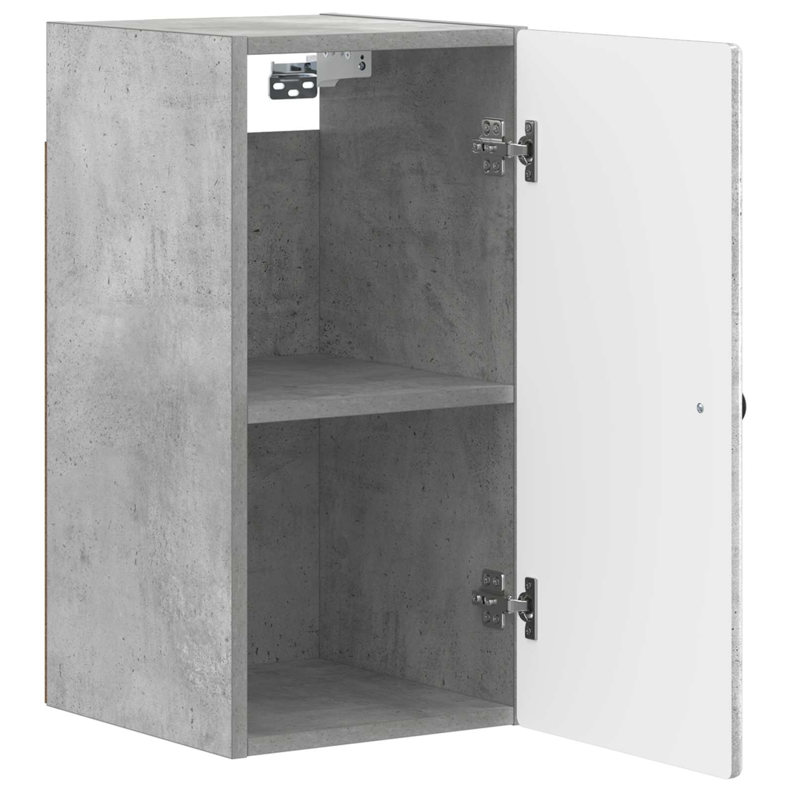 vidaXL Bathroom Wall Cabinet BREDA Concrete Grey 30 x 31 x 59 cm 3
