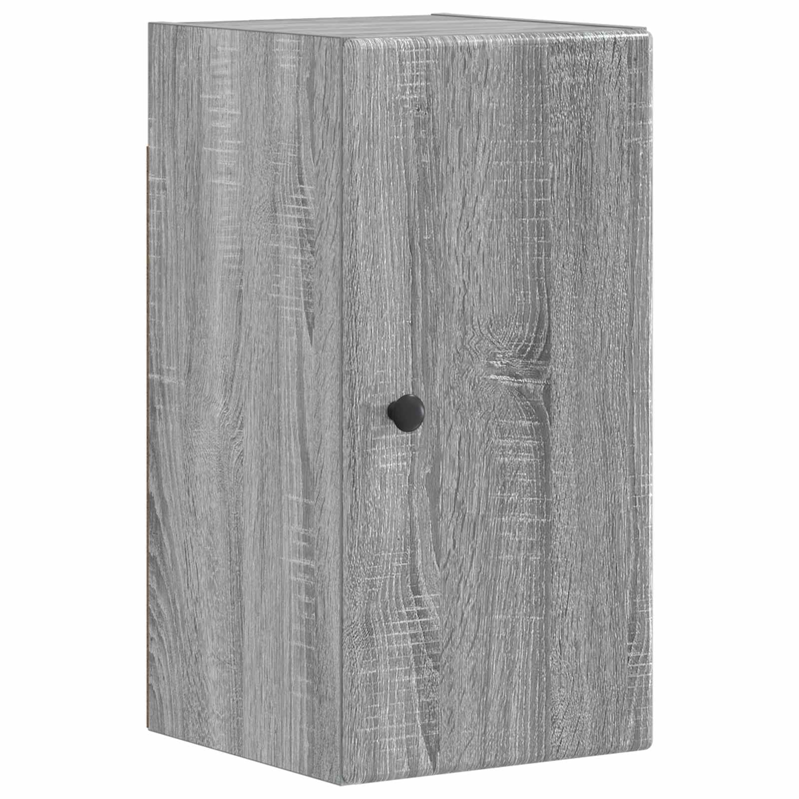 vidaXL Bathroom Wall Cabinet BREDA Grey Sonoma 30 x 31 x 59 cm 2