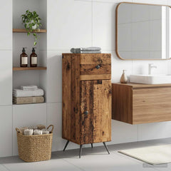 Bathroom Storage Cainet BREDA 30 x 31 x 80 cm Old wood