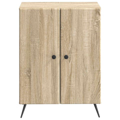 vidaXL Bathroom Storage Cainet BREDA Sonoma Oak 59.5 x 31 x 80 cm 4