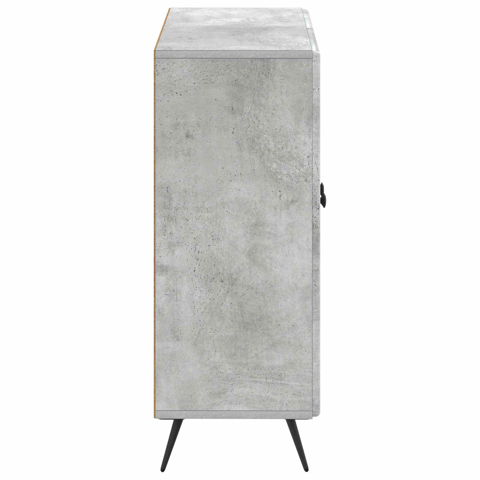 vidaXL Bathroom Storage Cainet BREDA Concrete Grey 59.5 x 31 x 80 cm 5