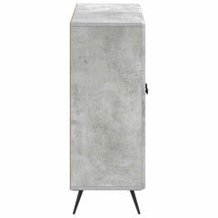 vidaXL Bathroom Storage Cainet BREDA Concrete Grey 59.5 x 31 x 80 cm 5