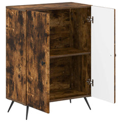 vidaXL Bathroom Storage Cainet BREDA Smoked Oak 59.5 x 31 x 80 cm 3