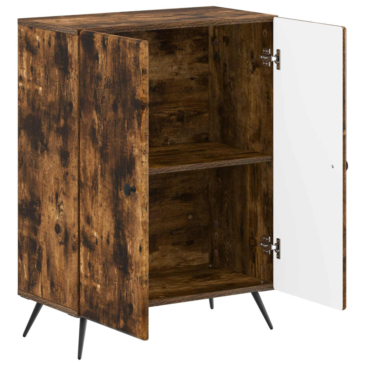 Bathroom Storage Cainet BREDA 59.5 x 31 x 80 cm Smoked oak