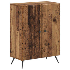vidaXL Bathroom Storage Cainet BREDA Old Wood 59.5 x 31 x 80 cm 2