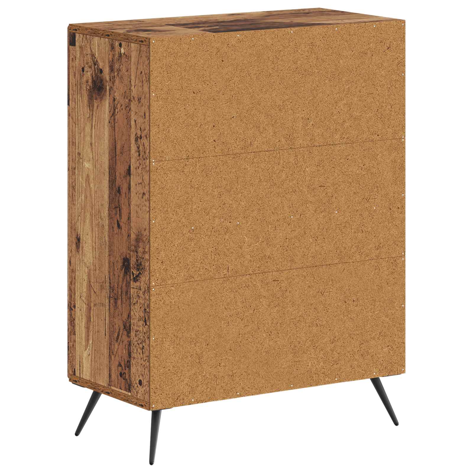 vidaXL Bathroom Storage Cainet BREDA Old Wood 59.5 x 31 x 80 cm 6