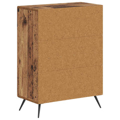 vidaXL Bathroom Storage Cainet BREDA Old Wood 59.5 x 31 x 80 cm 6