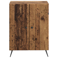 vidaXL Bathroom Storage Cainet BREDA Old Wood 59.5 x 31 x 80 cm 4