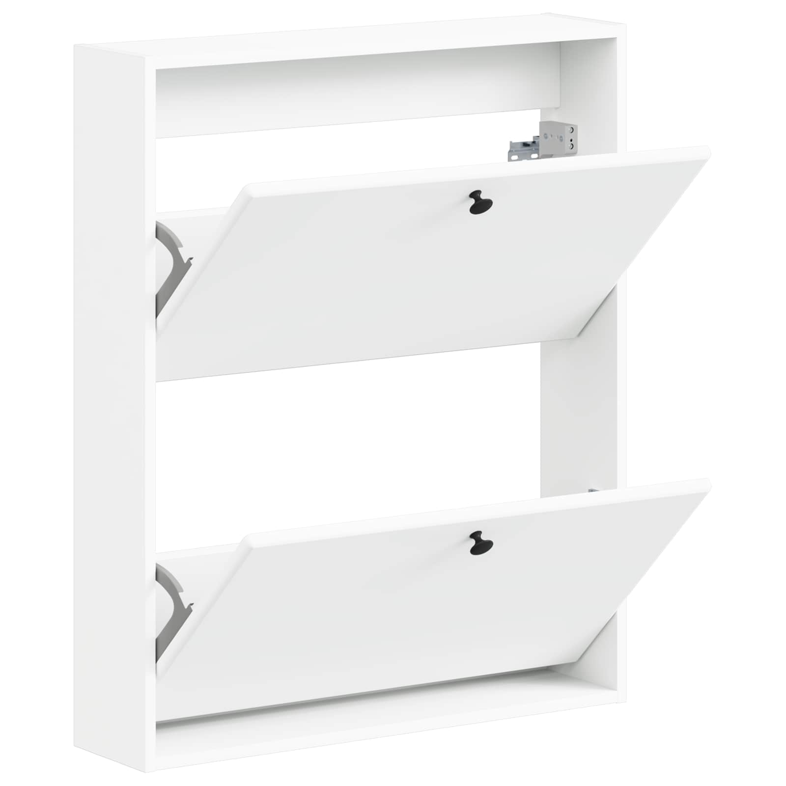 vidaXL Wall-Mounted Shoe Cabinet BREDA 71 x 17 x 86 cm Engineered Wood 3
