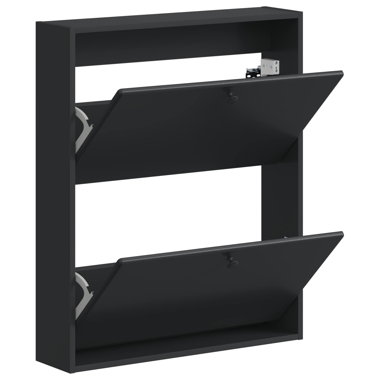 vidaXL Wall-Mounted Shoe Cabinet BREDA 71 x 17 x 86 cm Engineered Wood 3