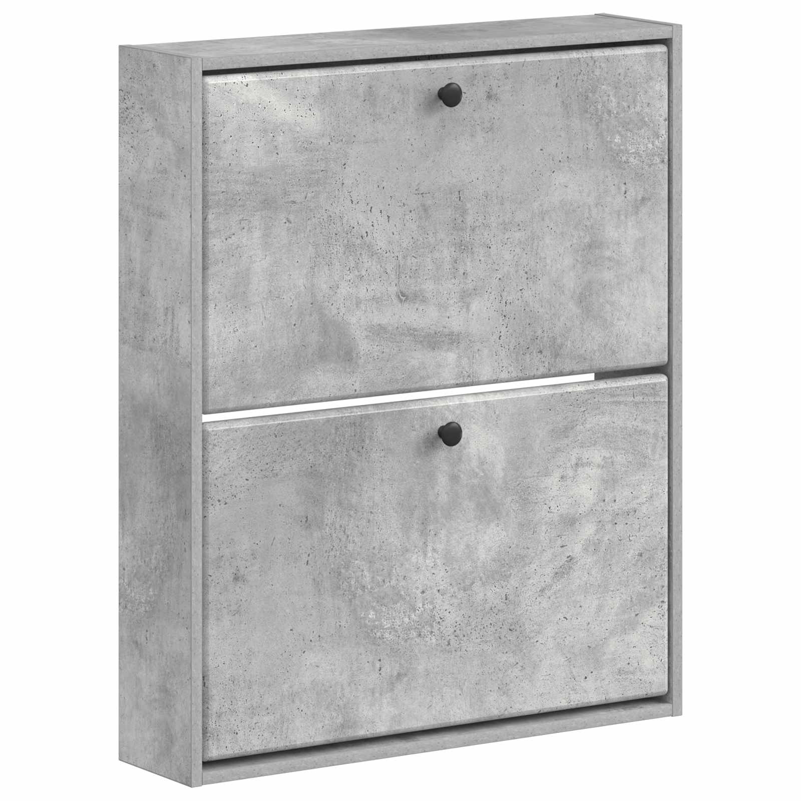 vidaXL Wall-Mounted Shoe Cabinet BREDA 71 x 17 x 86 cm Engineered Wood 2