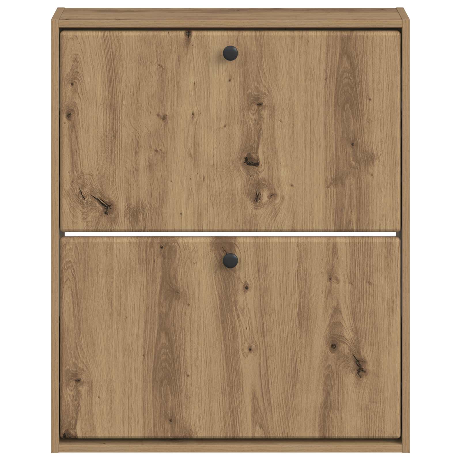 vidaXL Wall-Mounted Shoe Cabinet BREDA 71 x 17 x 86 cm Engineered Wood 4