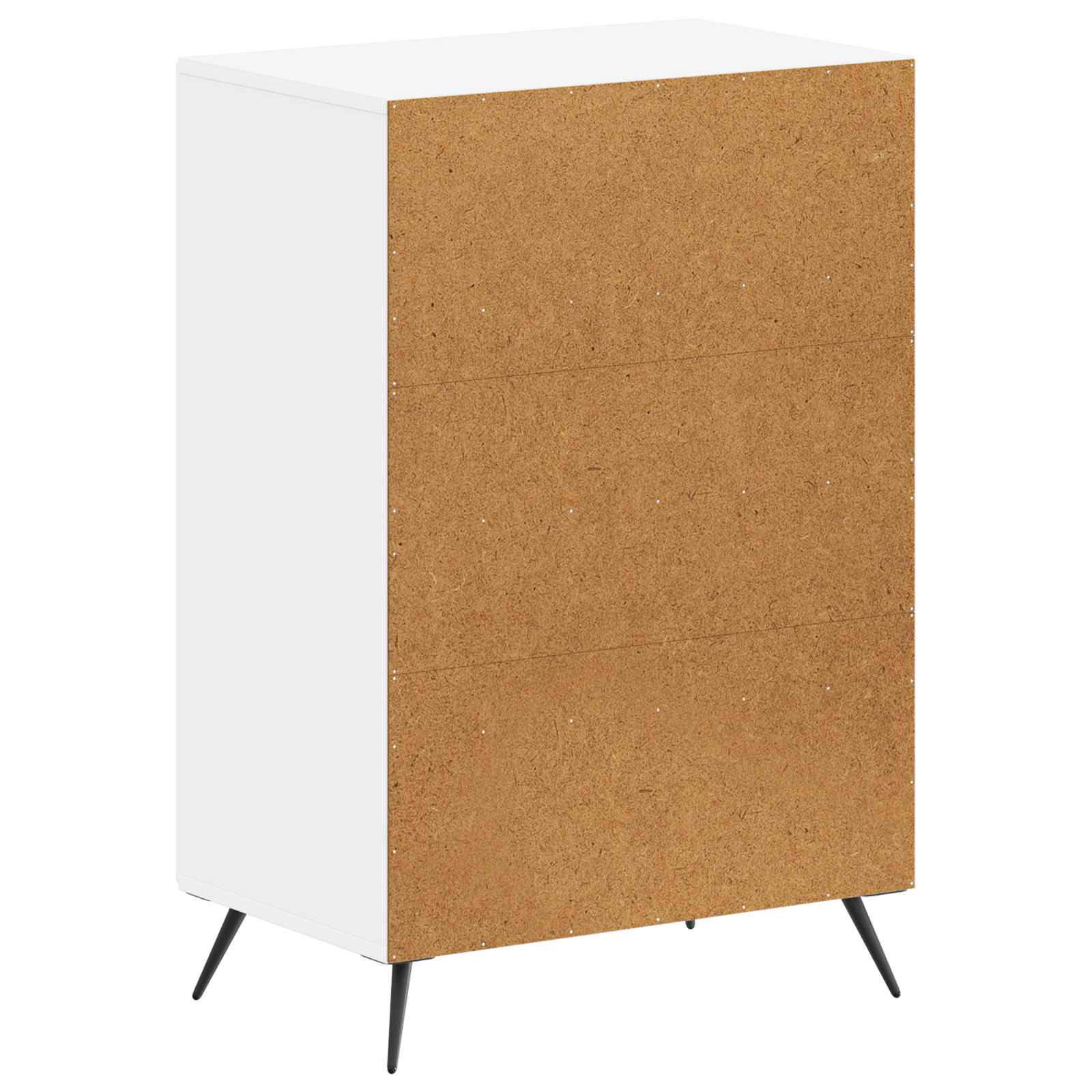 vidaXL Shoe Cabinet BREDA 59.5 x 39.5 x 90 cm Engineered Wood White 6
