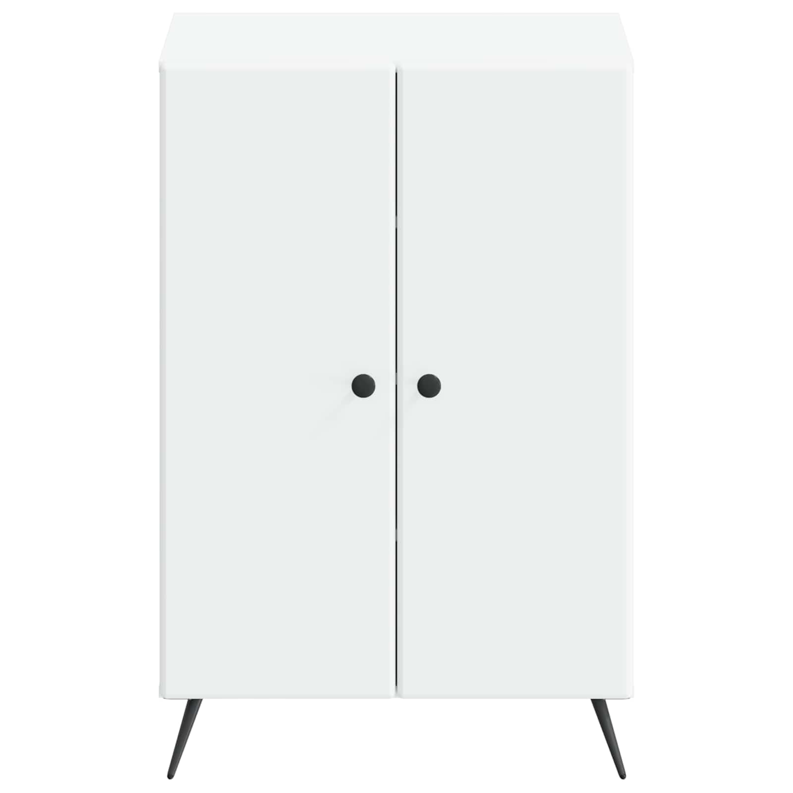 vidaXL Shoe Cabinet BREDA 59.5 x 39.5 x 90 cm Engineered Wood White 4